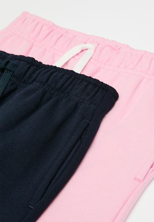 Pop Candy - 2 Pack jogger - pink & navy