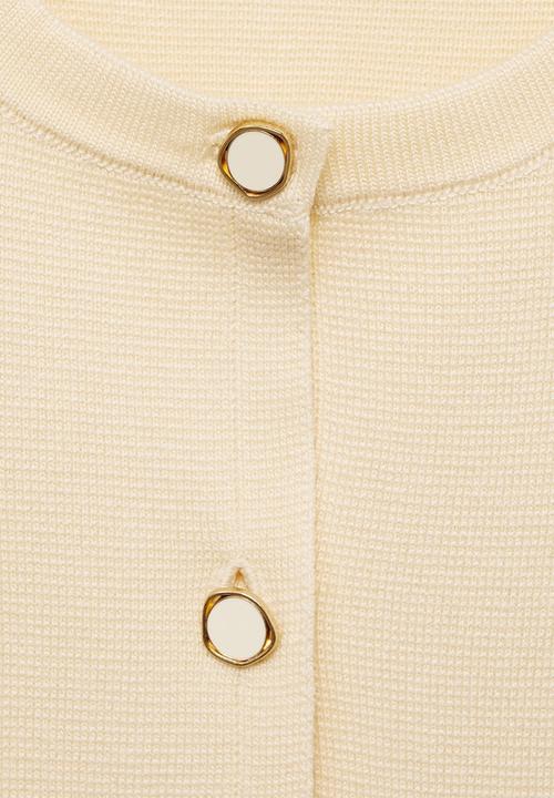 MANGO - Vest Matilda - Light Beige