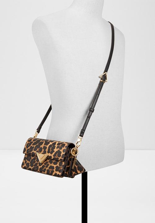ALDO - Luxecarry2.0 hand bag - brown & black