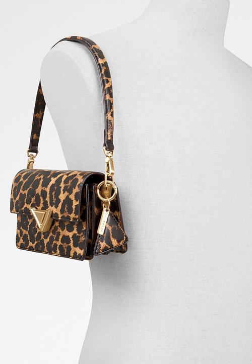 ALDO - Luxecarry2.0 hand bag - brown & black