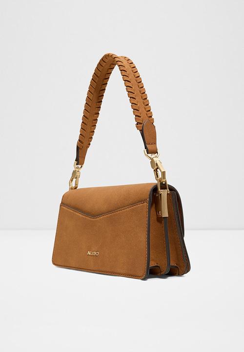 ALDO - Luxehandle hand bag - cognac
