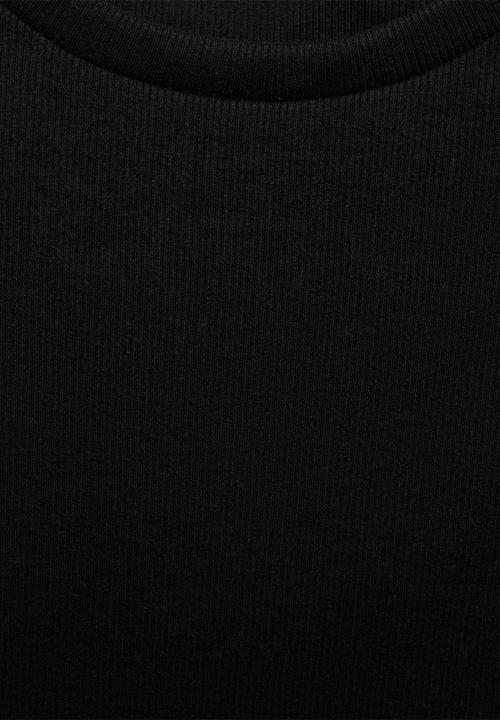 MANGO - T-shirt Ring - Black