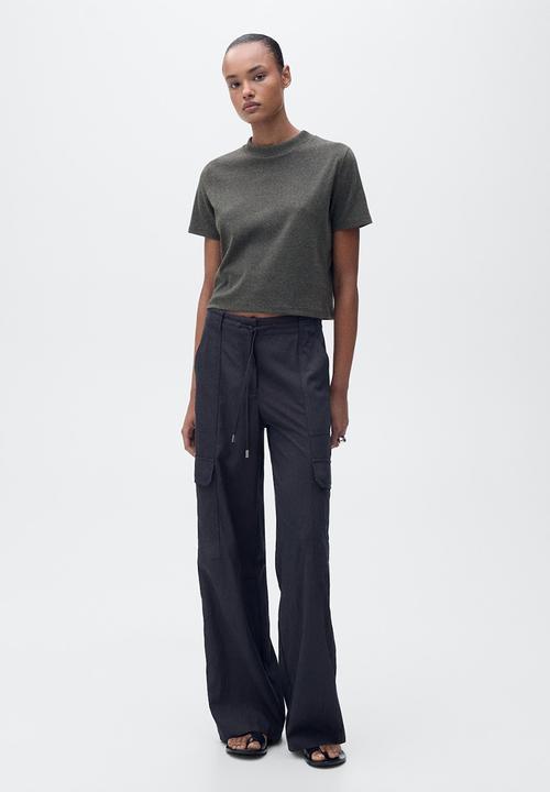 MANGO - T-shirt Wyatt2 - Dark Grey