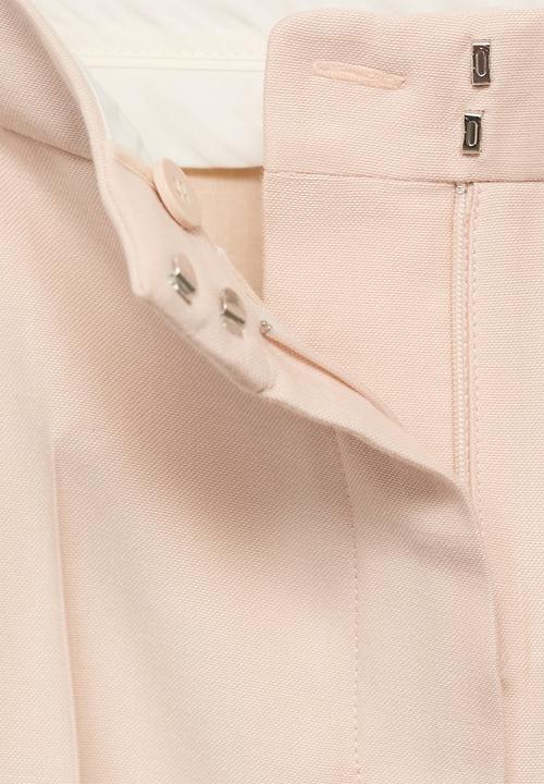 MANGO - Trousers Miso - Light Pastel Pink