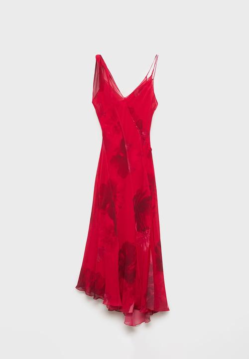 MANGO - Dress Amapola - Red