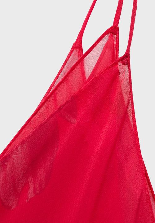 MANGO - Dress Amapola - Red