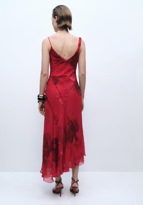 MANGO - Dress Amapola - Red