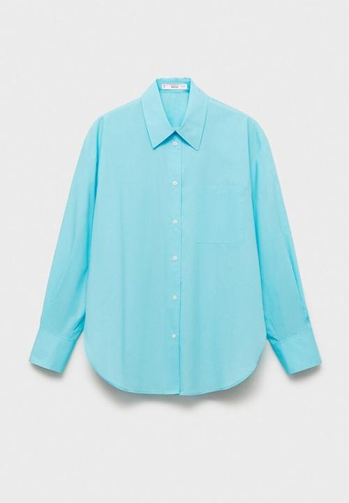 MANGO - Shirt Jaguar - Medium Blue