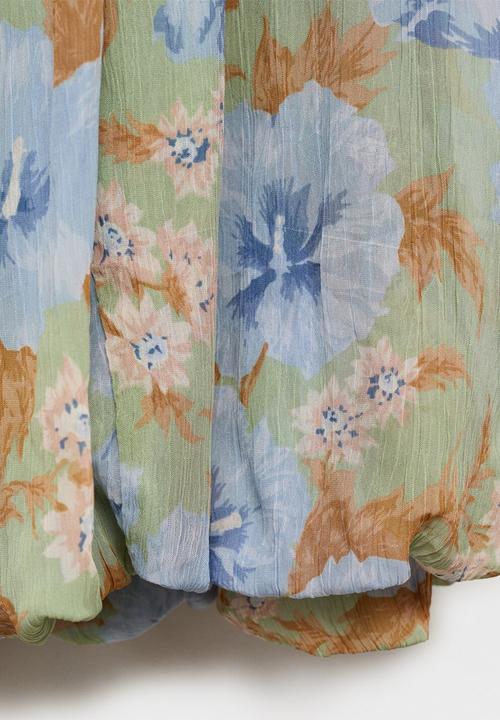 MANGO - Dress Forte - Light Pastel Green