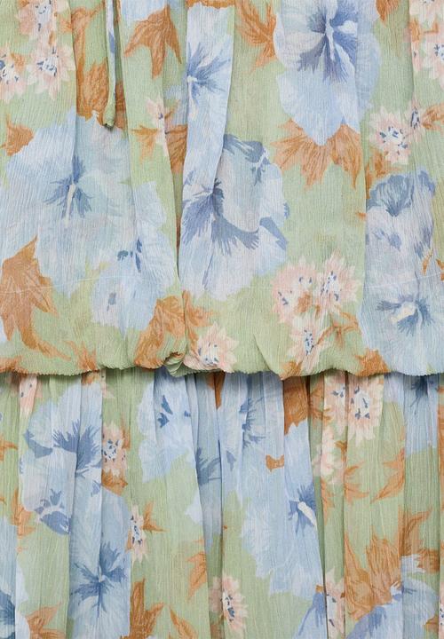 MANGO - Dress Forte - Light Pastel Green