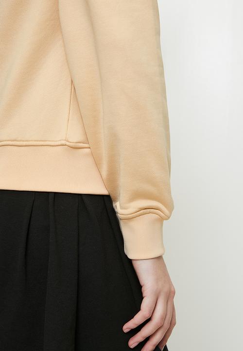 GUESS - CN PEONY LOGO FLEECE-SKINNY LATTE