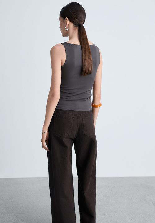MANGO - Top Tecla - Grey