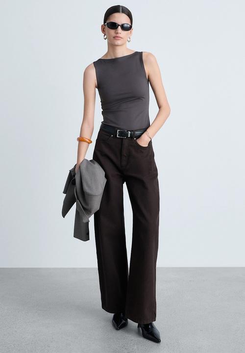 MANGO - Top Tecla - Grey