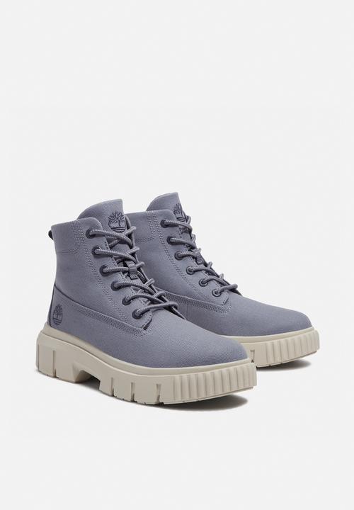 Timberland - Greyfield Mid Lace Boot - Medium Purple Canvas