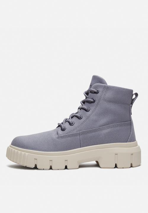Timberland - Greyfield Mid Lace Boot - Medium Purple Canvas