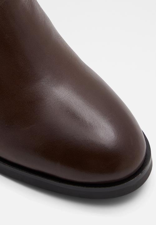 ALDO - Ranobrerel Ankle Boot - Dark Brown