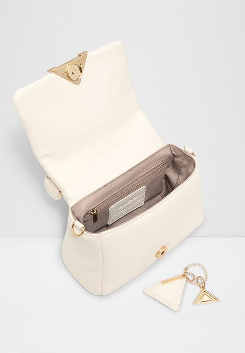 ALDO - Topluxe hand bag - bone