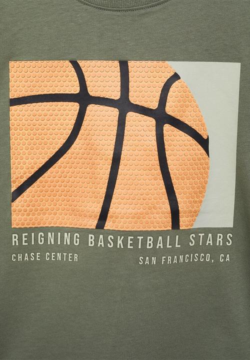MANGO - T-shirt basket - medium green