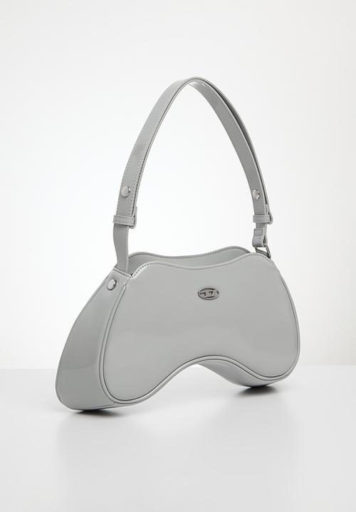 Diesel  - Play shoulder bag - silver