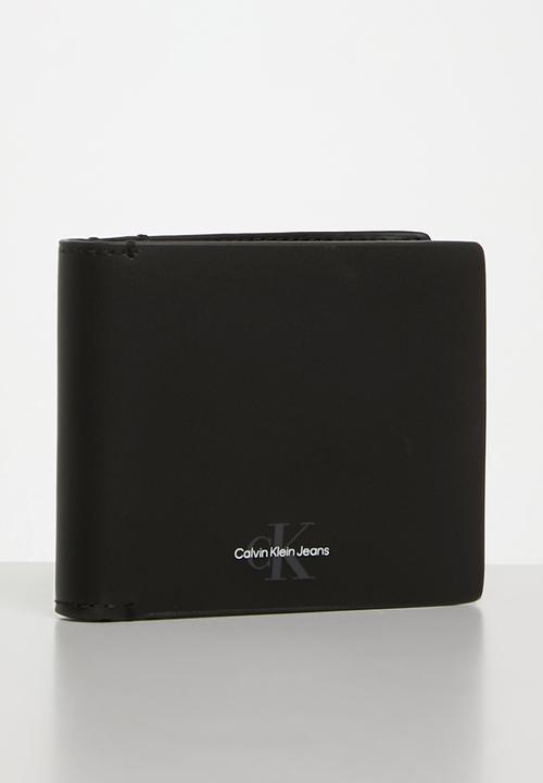 Calvin Klein - Monogram Soft Bifold W/Coin - Black