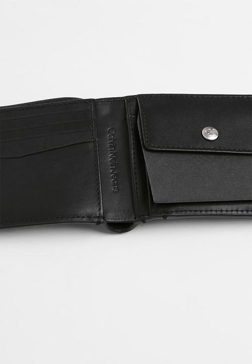 Calvin Klein - Monogram Soft Bifold W/Coin - Black