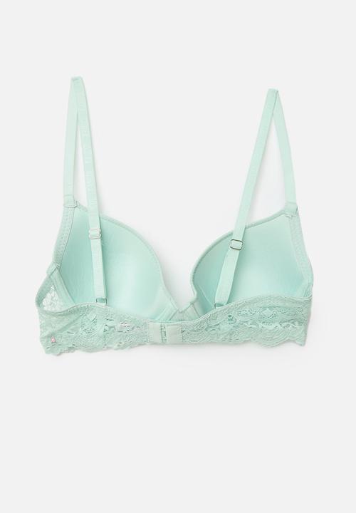 KANGOL - 2 Pack T-shirt bra - harbour green & mocca