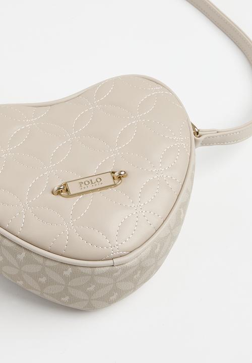 POLO - Madison heart crossbody bag - cashmere