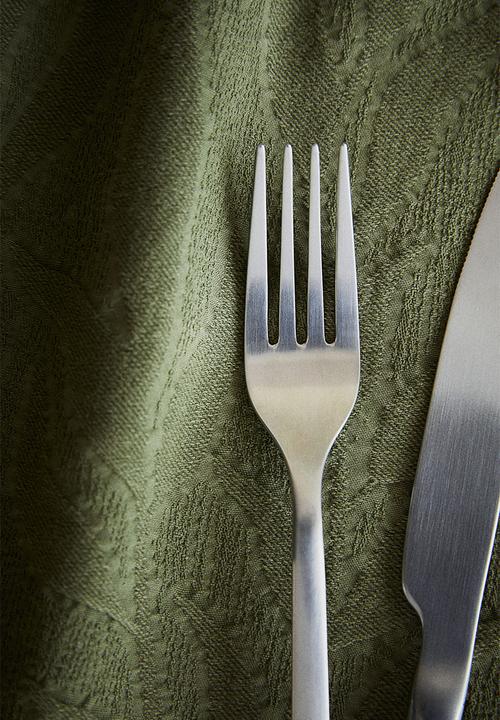 H&M - 2-Pack cotton napkins - khaki green
