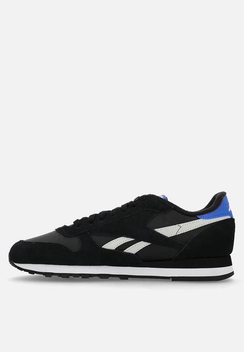 Reebok - Classic leather - washed black/black/white