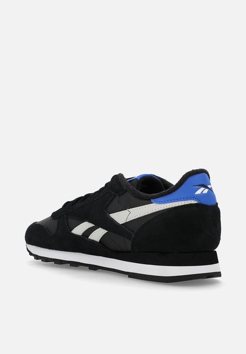 Reebok - Classic leather - washed black/black/white