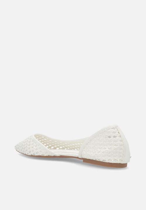 Cotton On - Isla dorsay ballerina - white woven