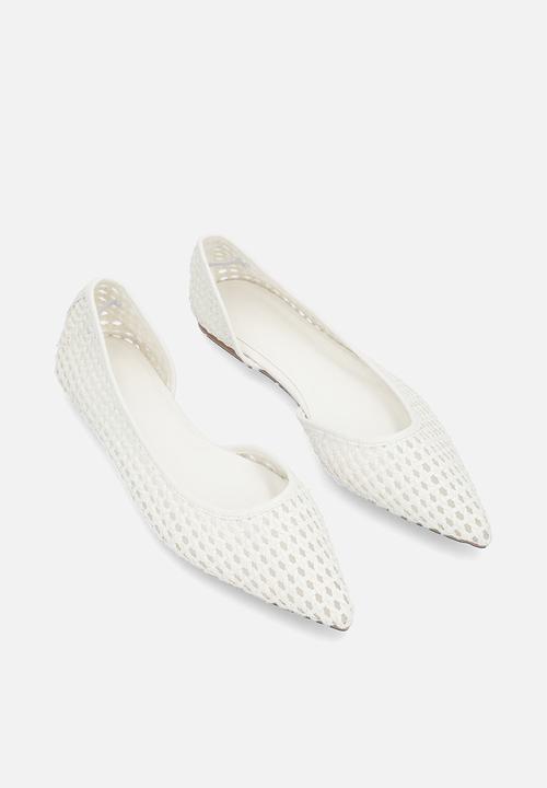 Cotton On - Isla dorsay ballerina - white woven