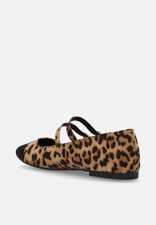 Miss Black - Louisa 1 mary jane - leopard