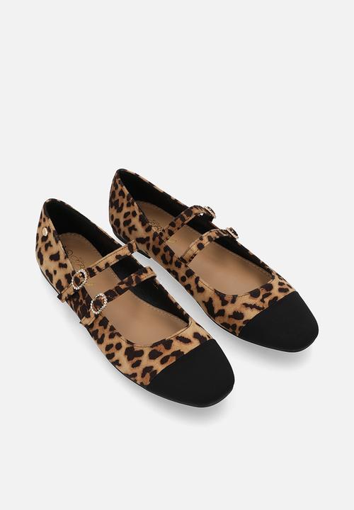Miss Black - Louisa 1 mary jane - leopard