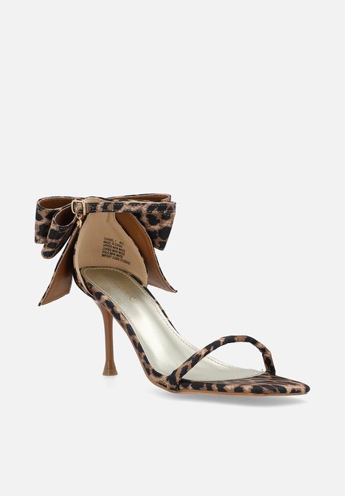 Miss Black - Chanel 1 heel - leopard