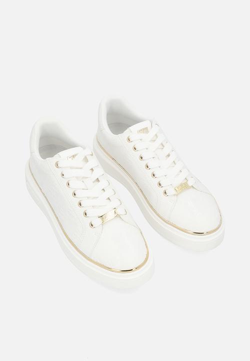Steve Madden - On-stage 2.0 sneaker - white & gold
