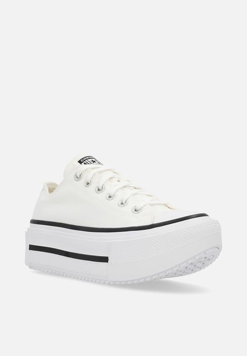 Converse - Chuck taylor all star lift double stack - white/black/white