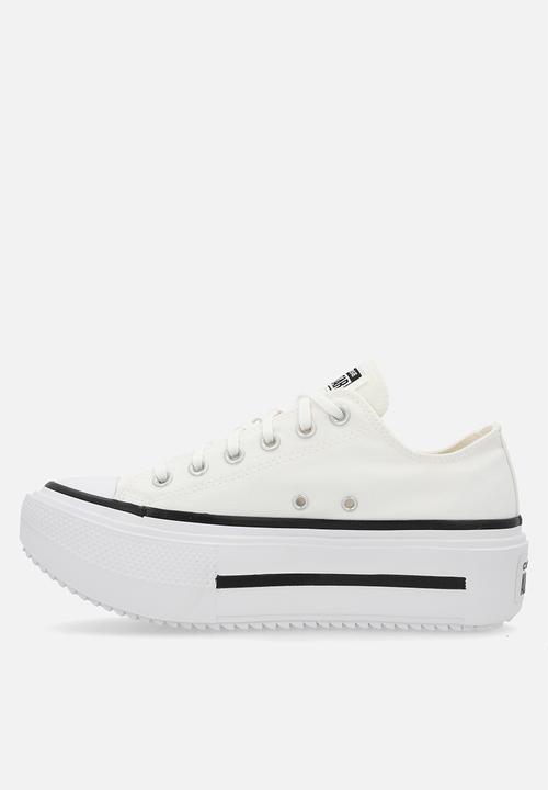 Converse - Chuck taylor all star lift double stack - white/black/white