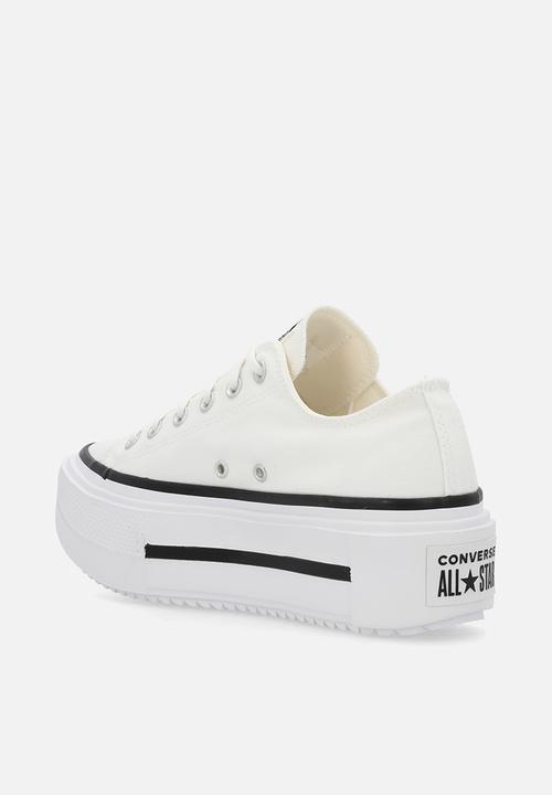 Converse - Chuck taylor all star lift double stack - white/black/white