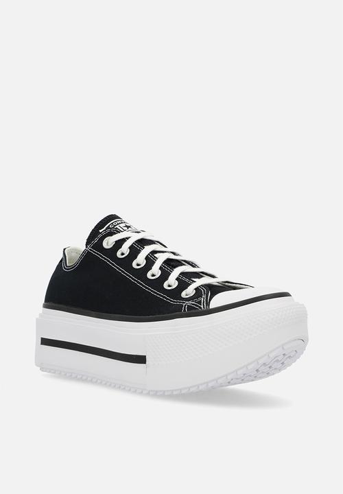 Converse - Chuck taylor all star lift double stack - black/white/black