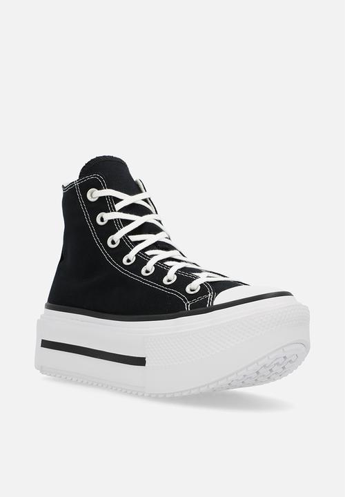 Converse - Chuck taylor all star lift double stack - black/white/black
