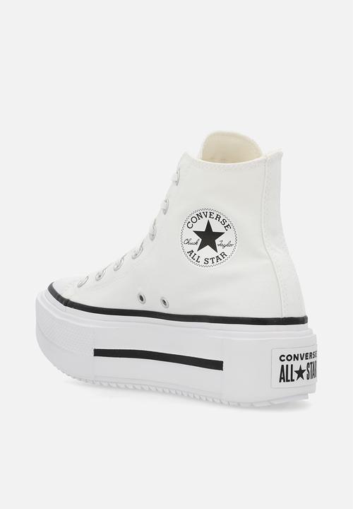 Converse - Chuck taylor all star lift double stack - white/black/white