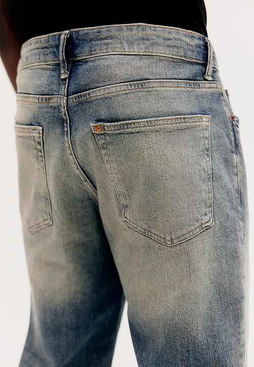 H&M - Straight regular jeans - denim blue