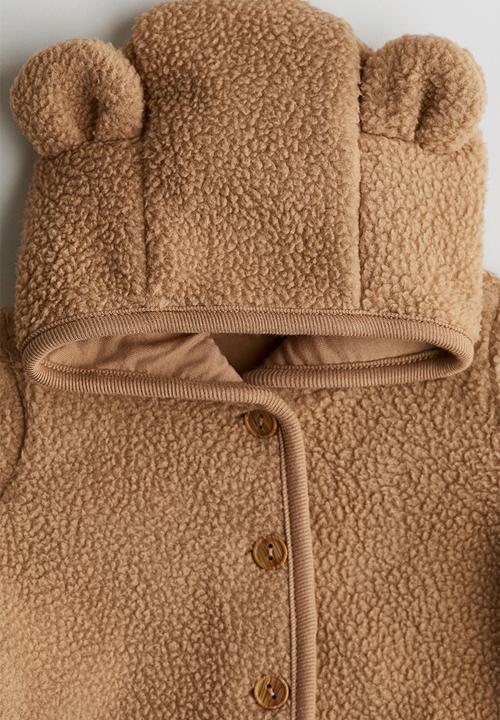 H&M - Pile jacket - beige
