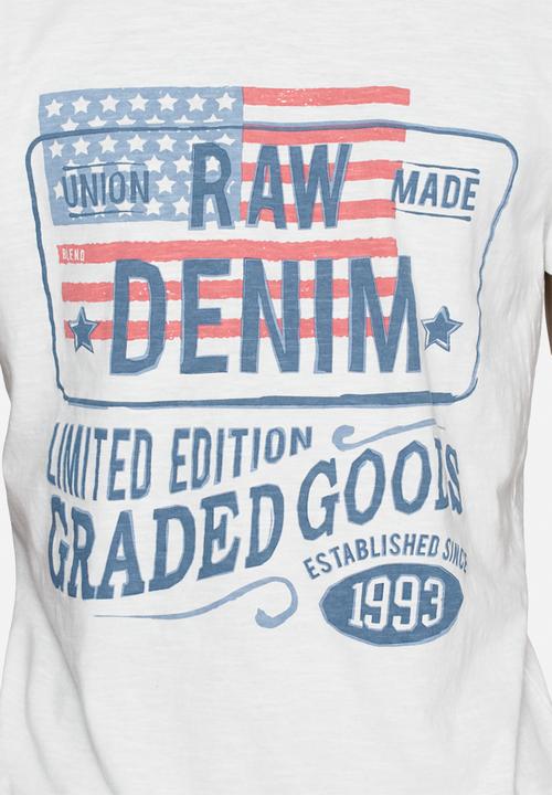 Blend - Raw denim tee