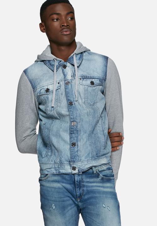 Blend - Denim jacket sweat 