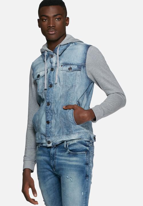 Blend - Denim jacket sweat 