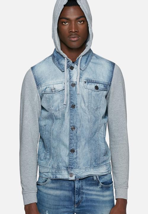 Blend - Denim jacket sweat 