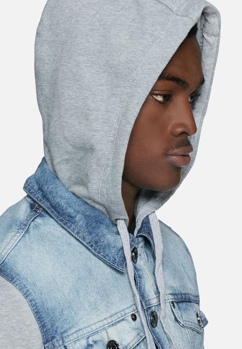 Blend - Denim jacket sweat 