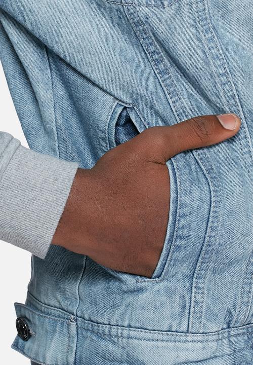 Blend - Denim jacket sweat 